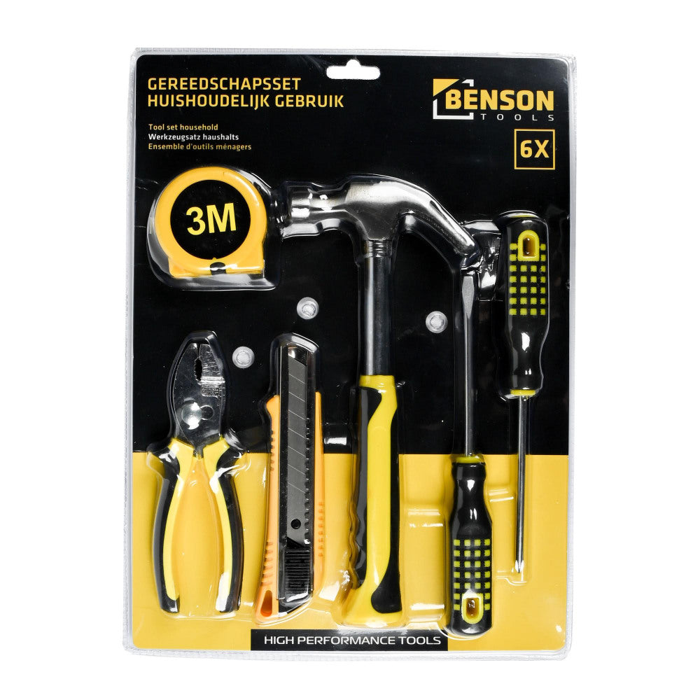 Ensemble d'outils 6 pièces pour tous vos projets de bricolage