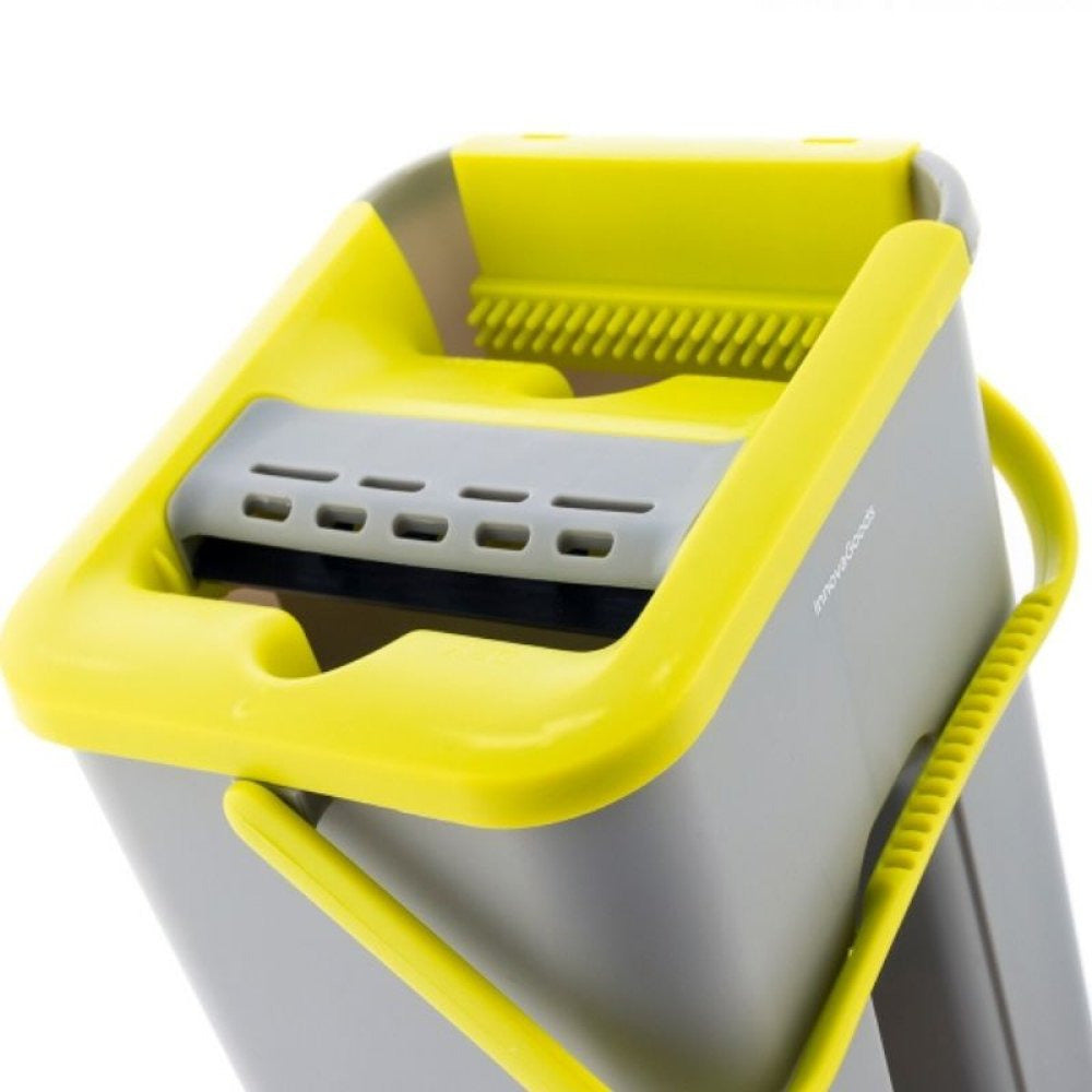 Balai Serpillière Klirimop à Tête Rotative 360° avec Seau à 2 Compartiments