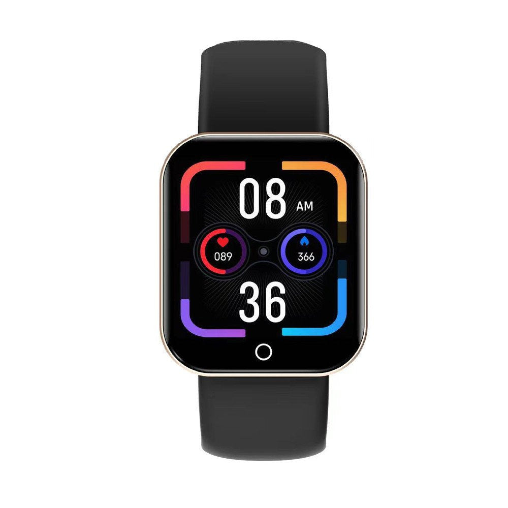 Montre Connectée I7 Noir Étanche – Élégance et Fonctionnalité au Quotidien