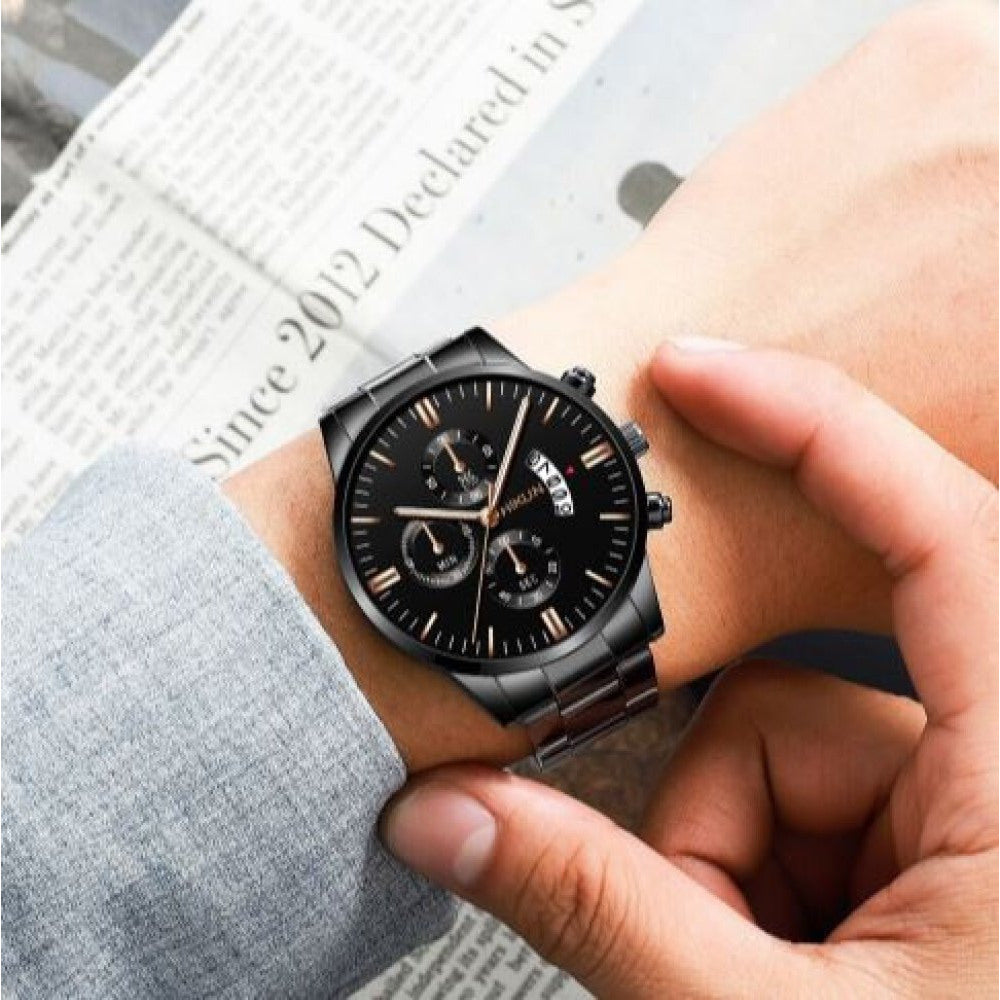 Montre unisexe à Quartz au Design Élégant et Intemporel