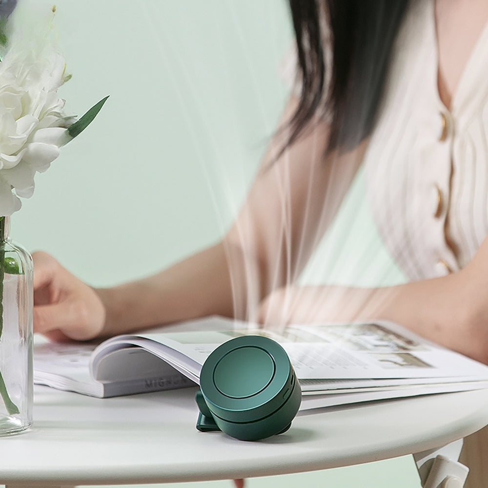 Mini Ventilateurs Clipsables - Lot de 2 pour un Été Cool et Pratique