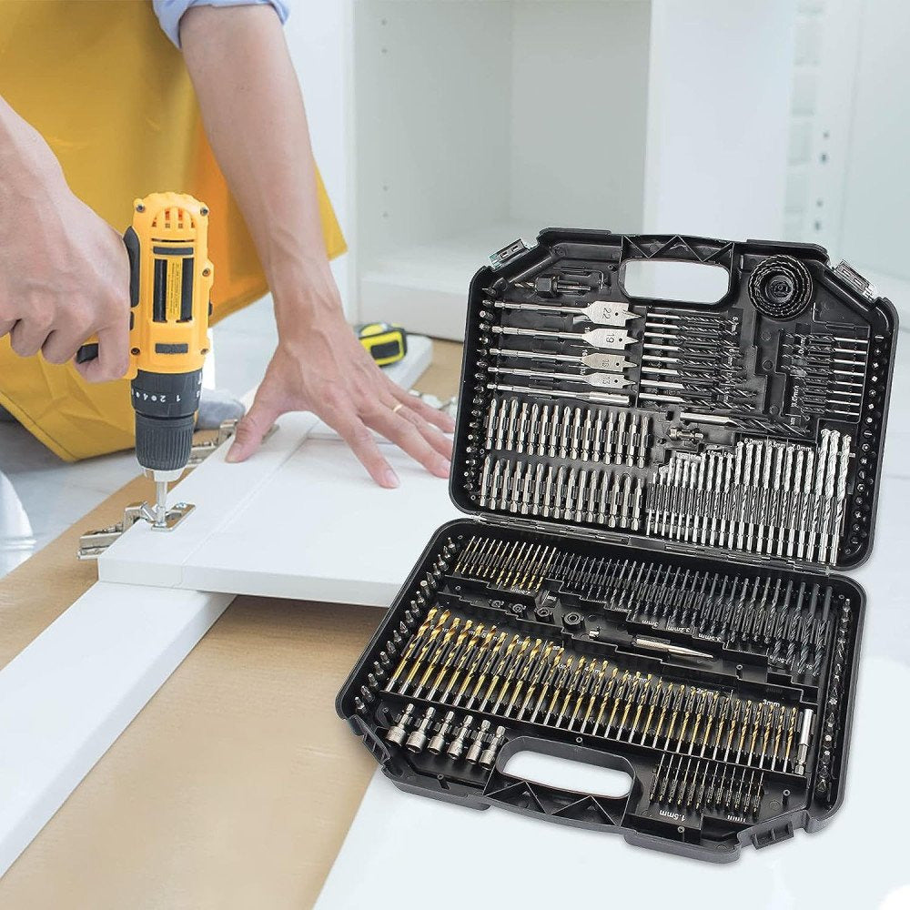 Mallette de bricolage 246 forets - Outils indispensables pour tous vos projets