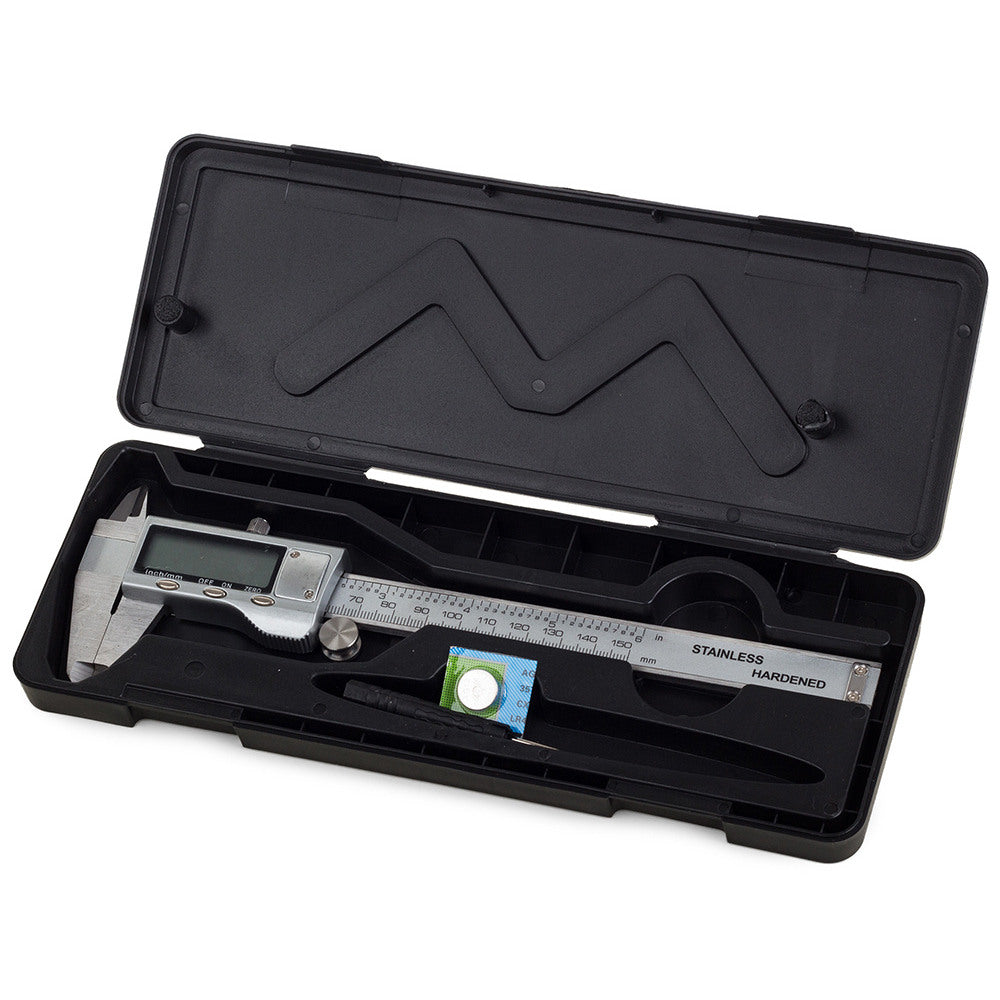 Pied à coulisse numérique en acier inoxydable avec écran LCD - Précision ultime