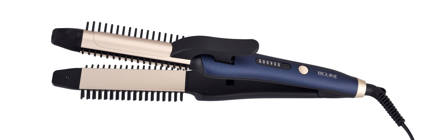 Lisseur à cheveux premium BIGUINE PARIS avec écran LED tactile