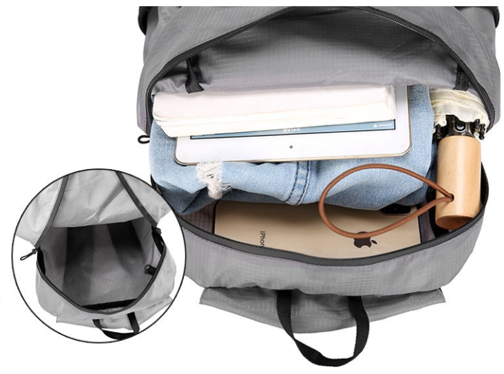 Sac à Dos Pliable Unisexe - Léger et Étanche pour Toutes Vos Aventures