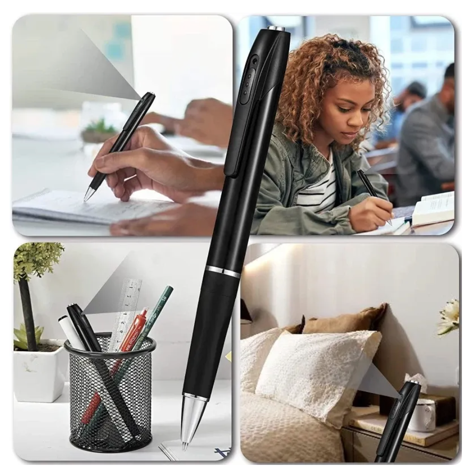 Stylo Espion avec Caméra HD et Micro Intégré - Enregistrement Discret