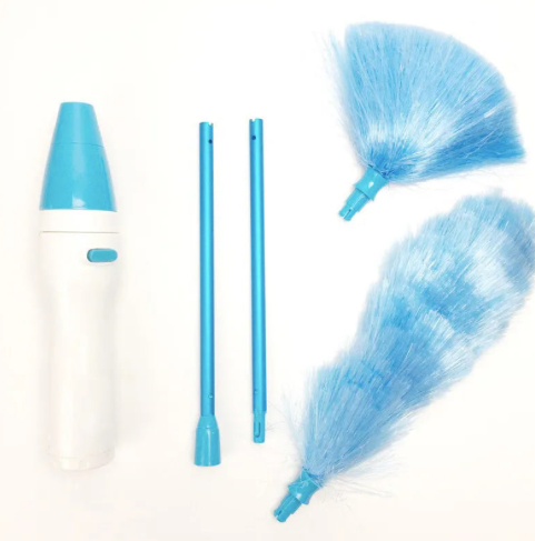 Plumeau électrique réglable avec 2 brosses incluses