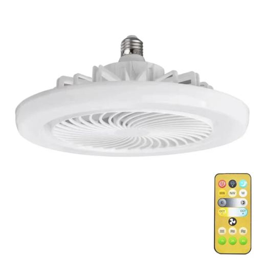 Ventilateur de Plafond 3 en 1 avec Télécommande - Confort et Style Assurés