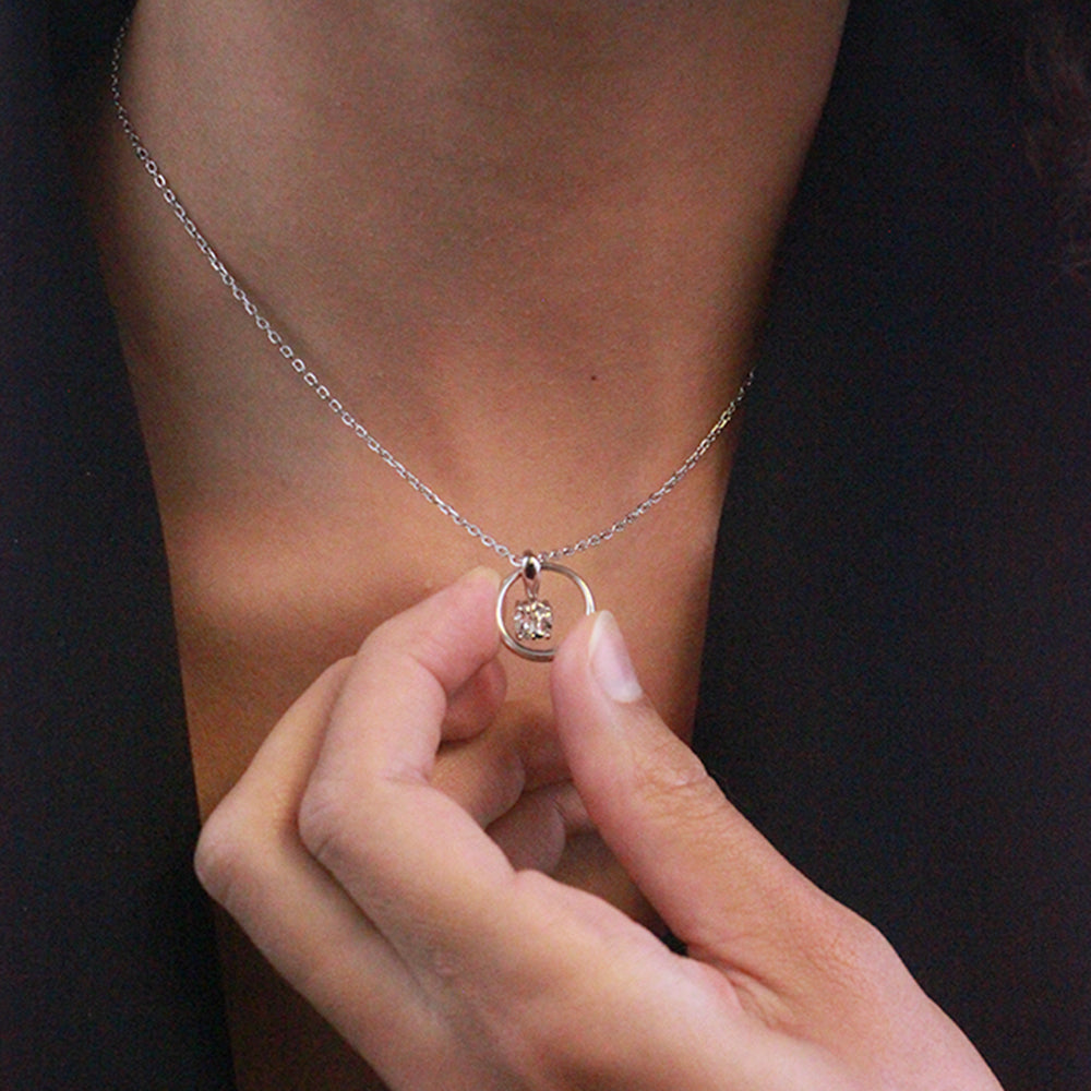 Pendentif Octavia en Cristal Autrichien de Haute Qualité