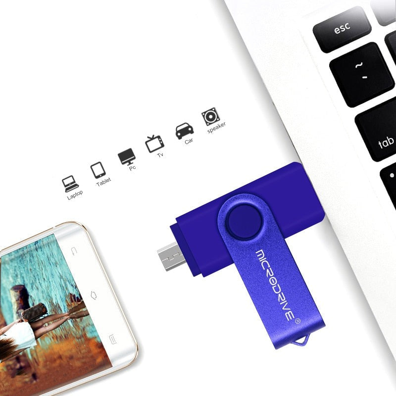 UltraLink : Clé USB 3-en-1 – Connectez-vous partout, sans tracas !