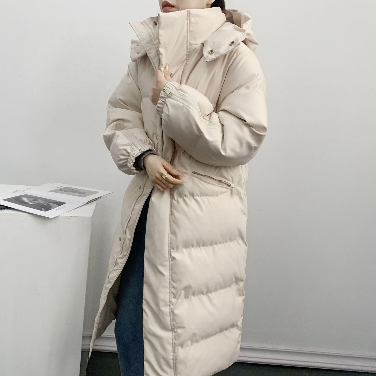 Veste Longue Matelassée Femme - Élégance et Confort pour l'Hiver