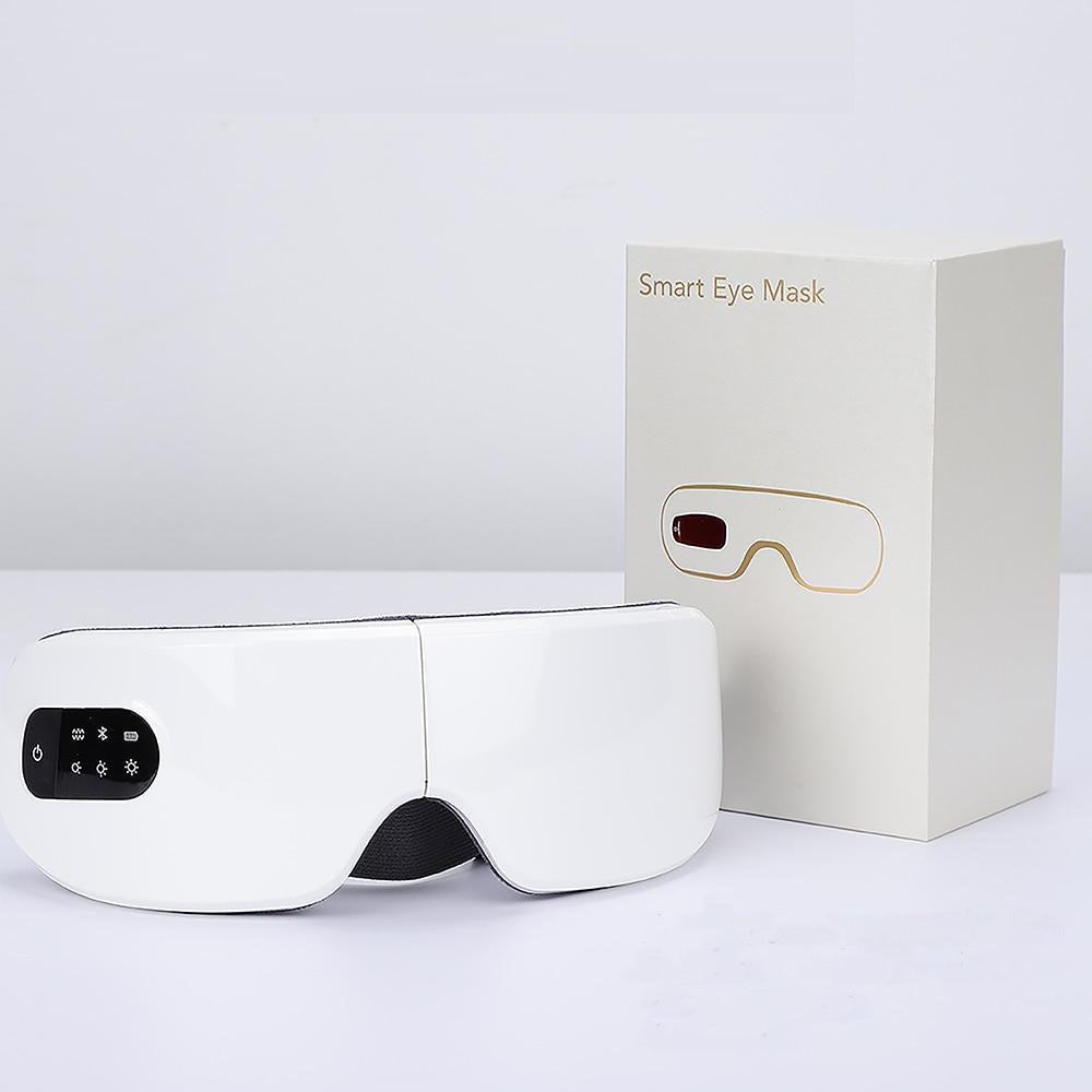 Masseur Oculaire Bluetooth Relaxant avec Chaleur et Vibrations