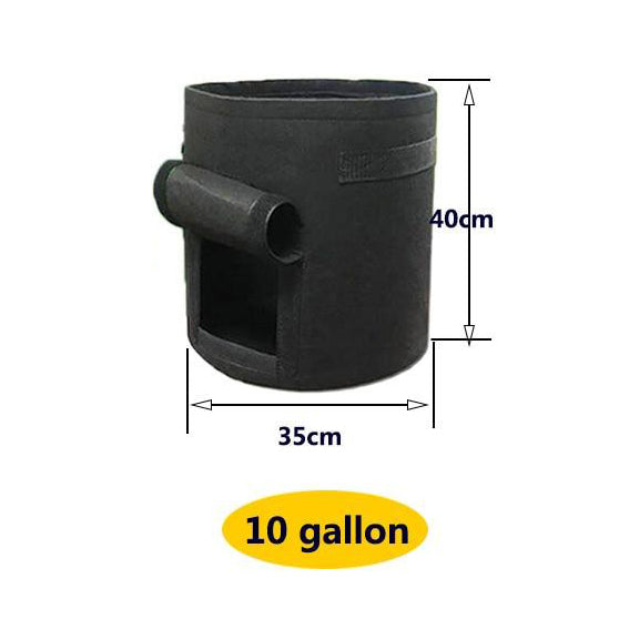 Pot de Culture Vertical en Fibres Végétales pour Plantes et Pommes de Terre