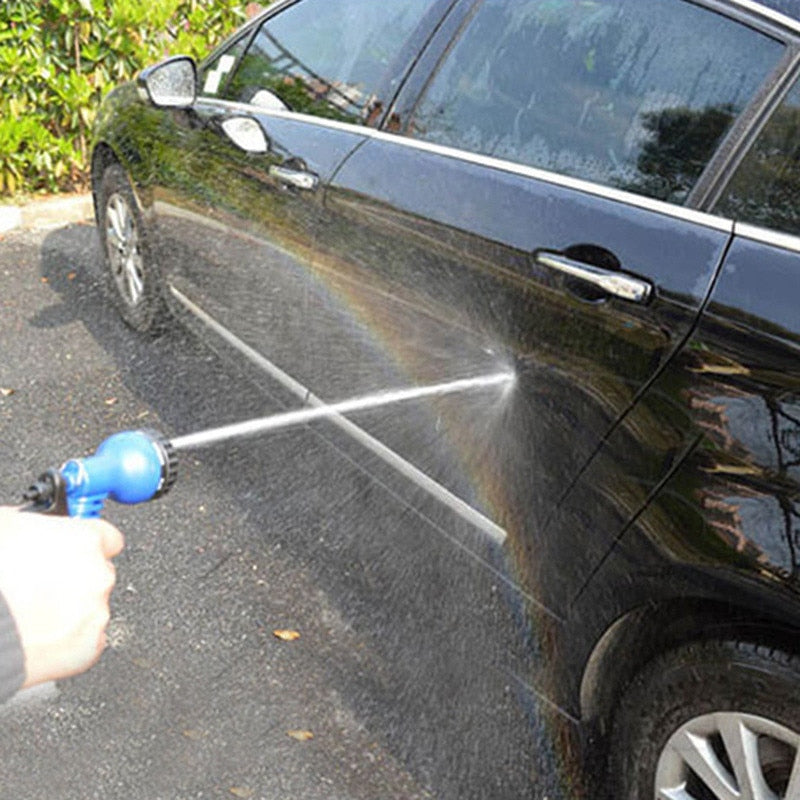 Tuyau d'arrosage flexible avec pistolet - Praticité et confort au jardin