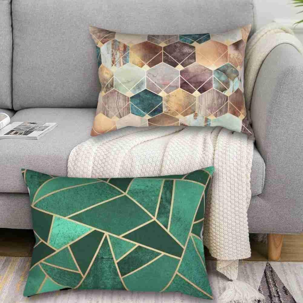 Coussin Rectangulaire Tendance pour Canapé, Fauteuil et Lit