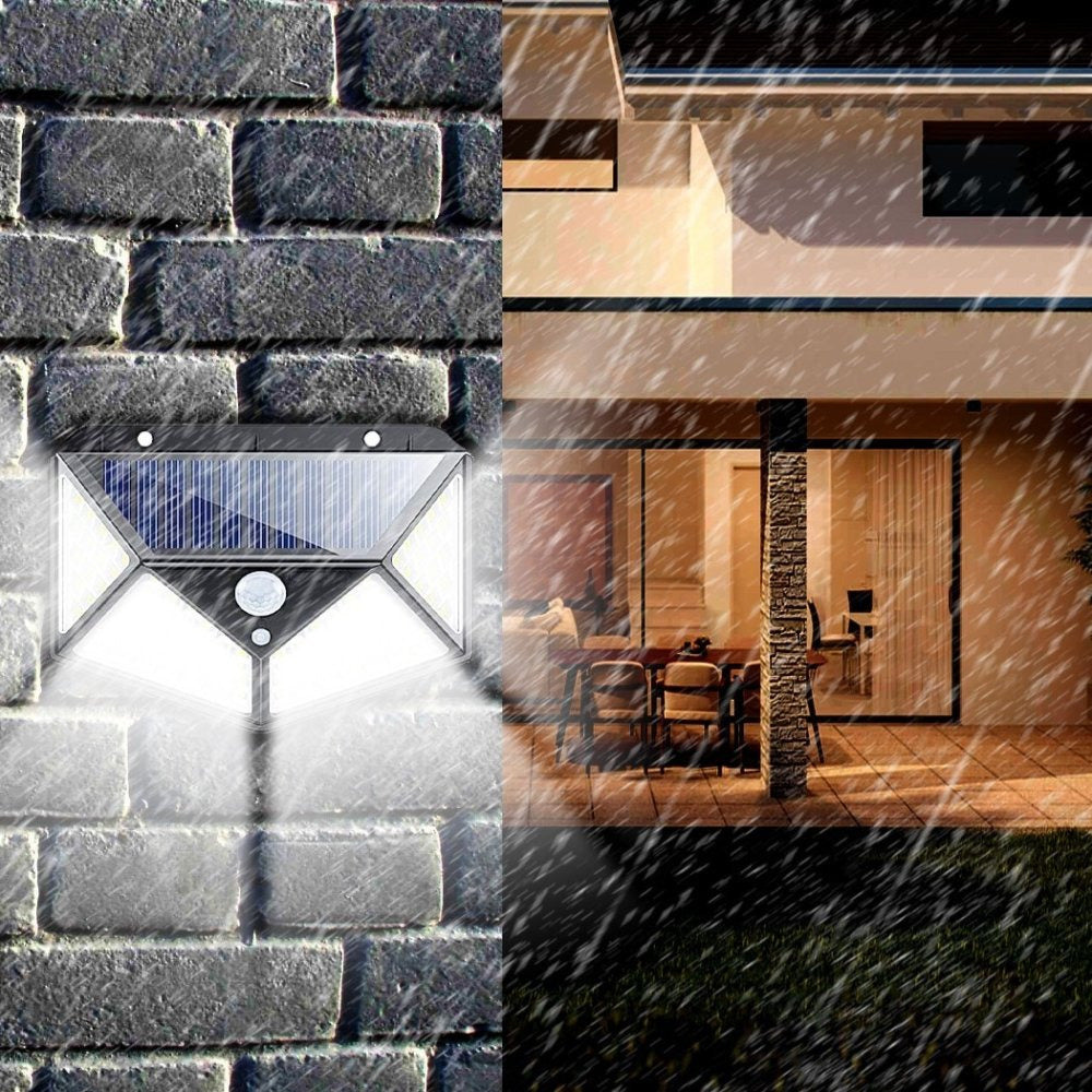 Lampe Solaire Extérieur 100 LED - Éclairage Magique pour votre Jardin