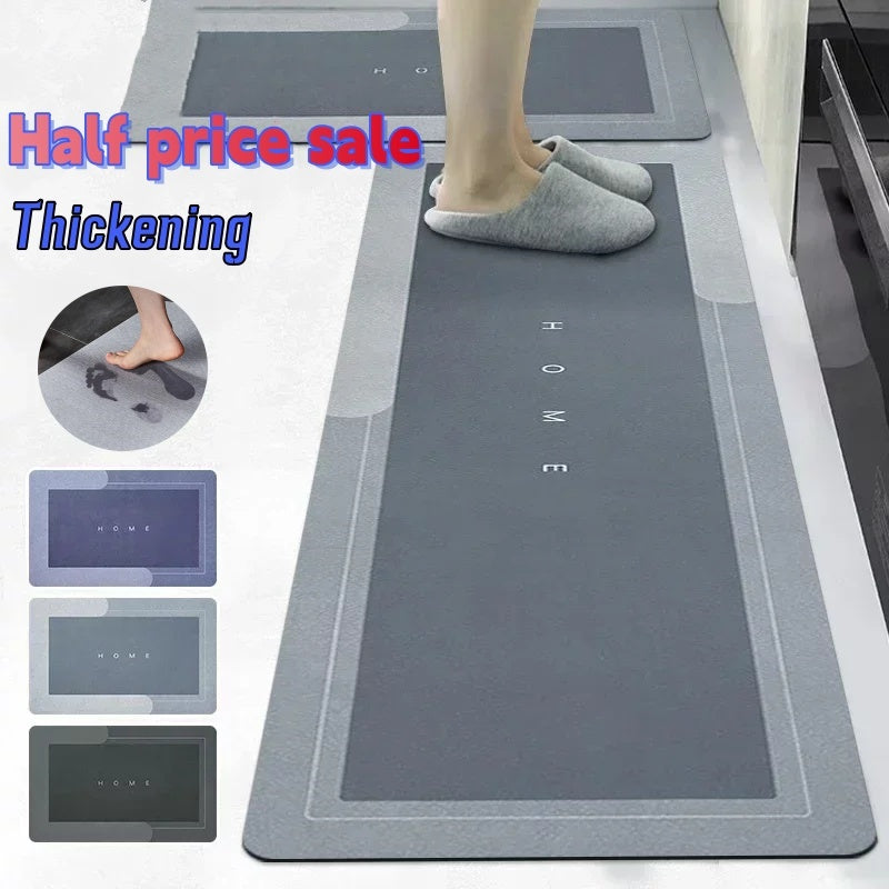Tapis de Cuisine Ultra Absorbant et Antidérapant pour un espace sécurisé et propre