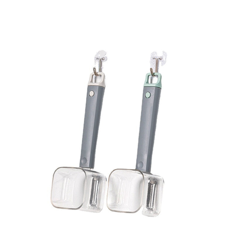 Éplucheur en Acier Inoxydable avec Tasse de Rangement intégrée