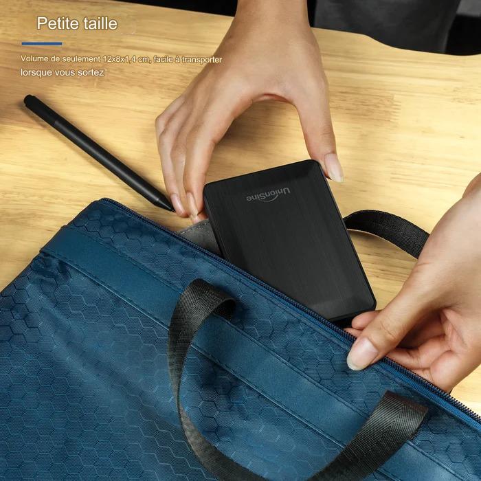 Disque Dur Externe 250 Go à 1 To - Stockage Portable et Fiable