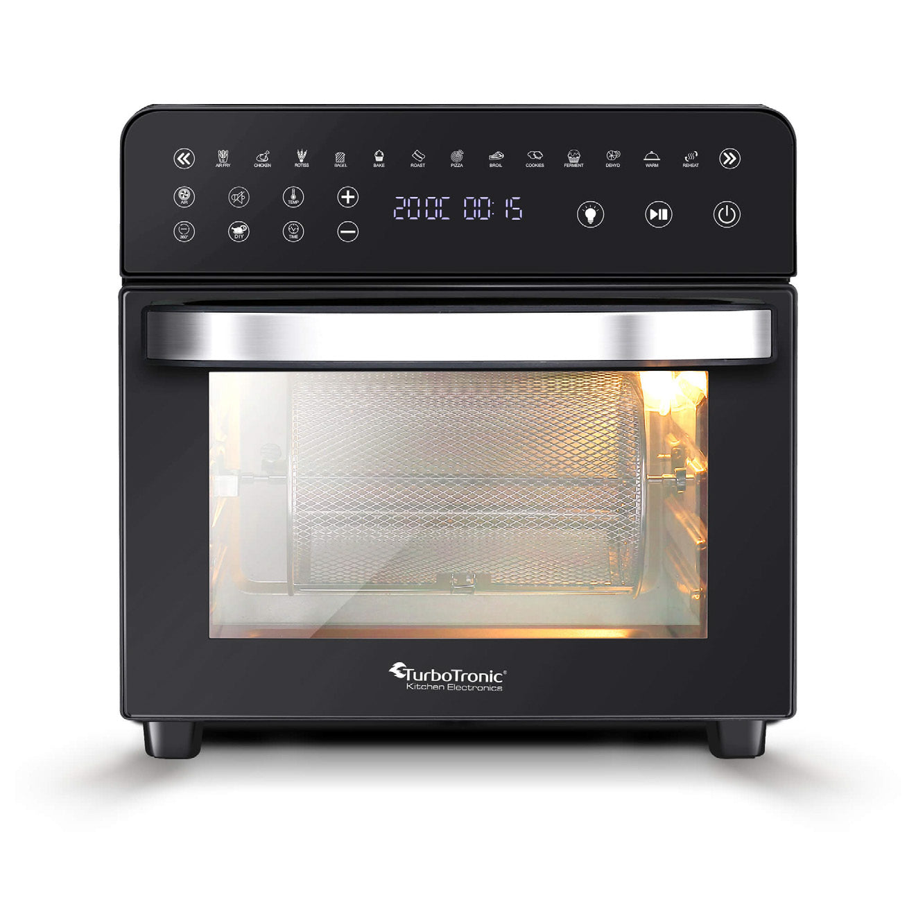 Four à air intelligent 14L avec affichage LED et 13 programmes de cuisson