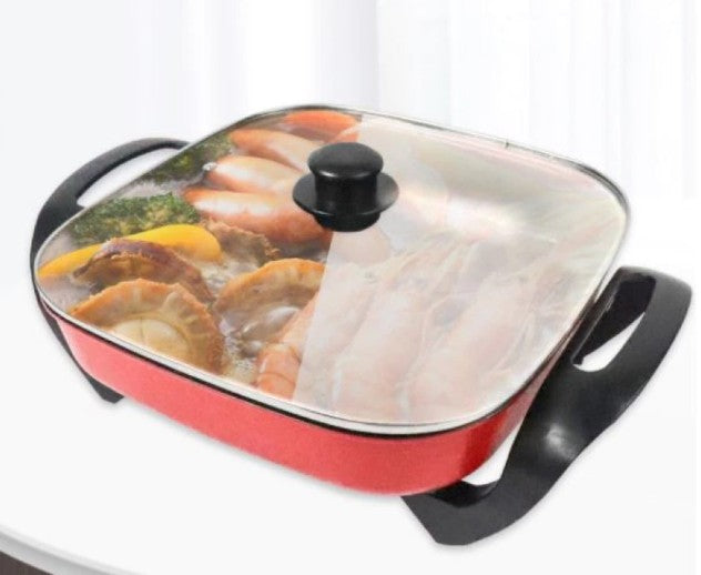 Cocotte Électrique 1800W au Teflon Antiadhésif - 5 Litres