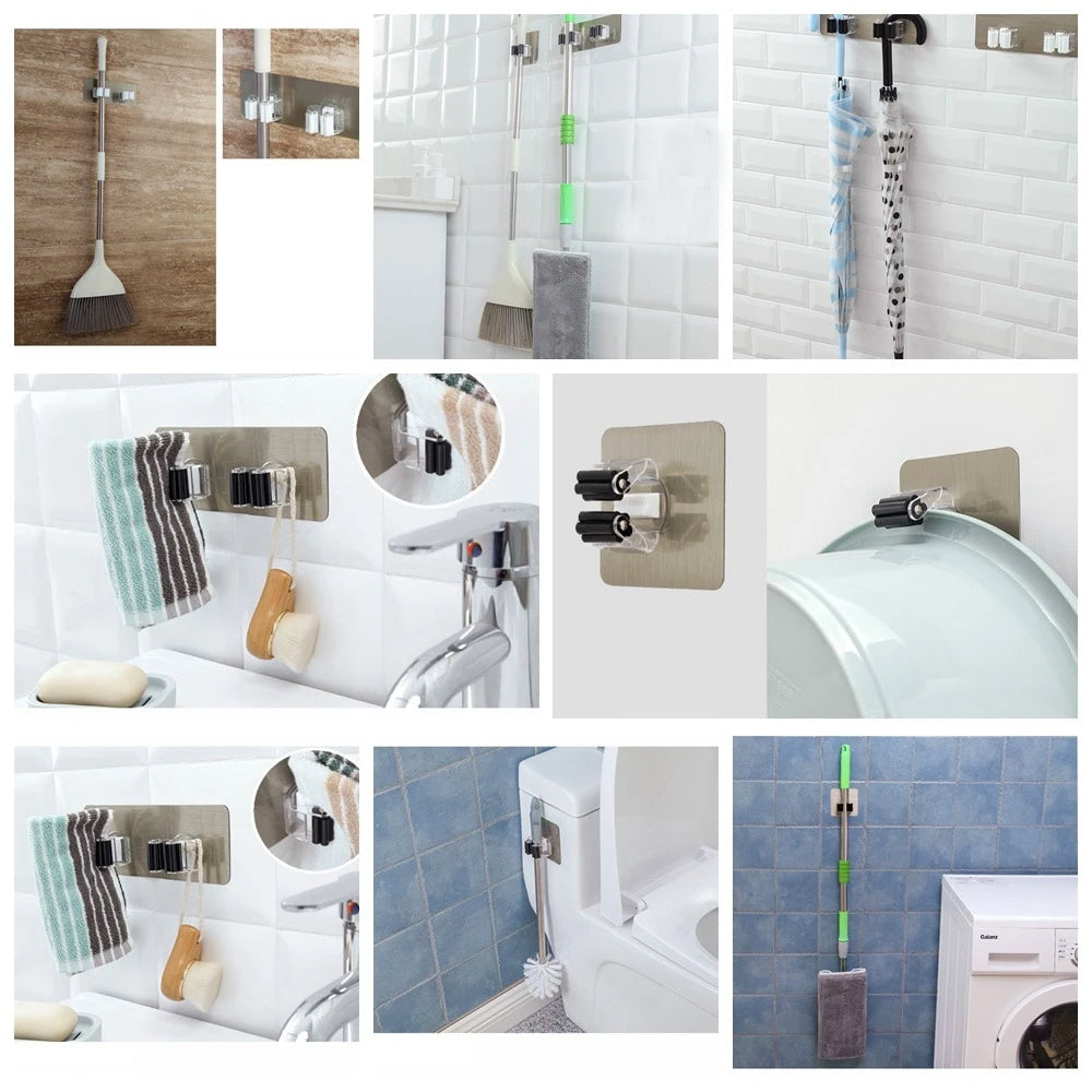 Crochets adhésifs multi-fonction pour une organisation sans effort !