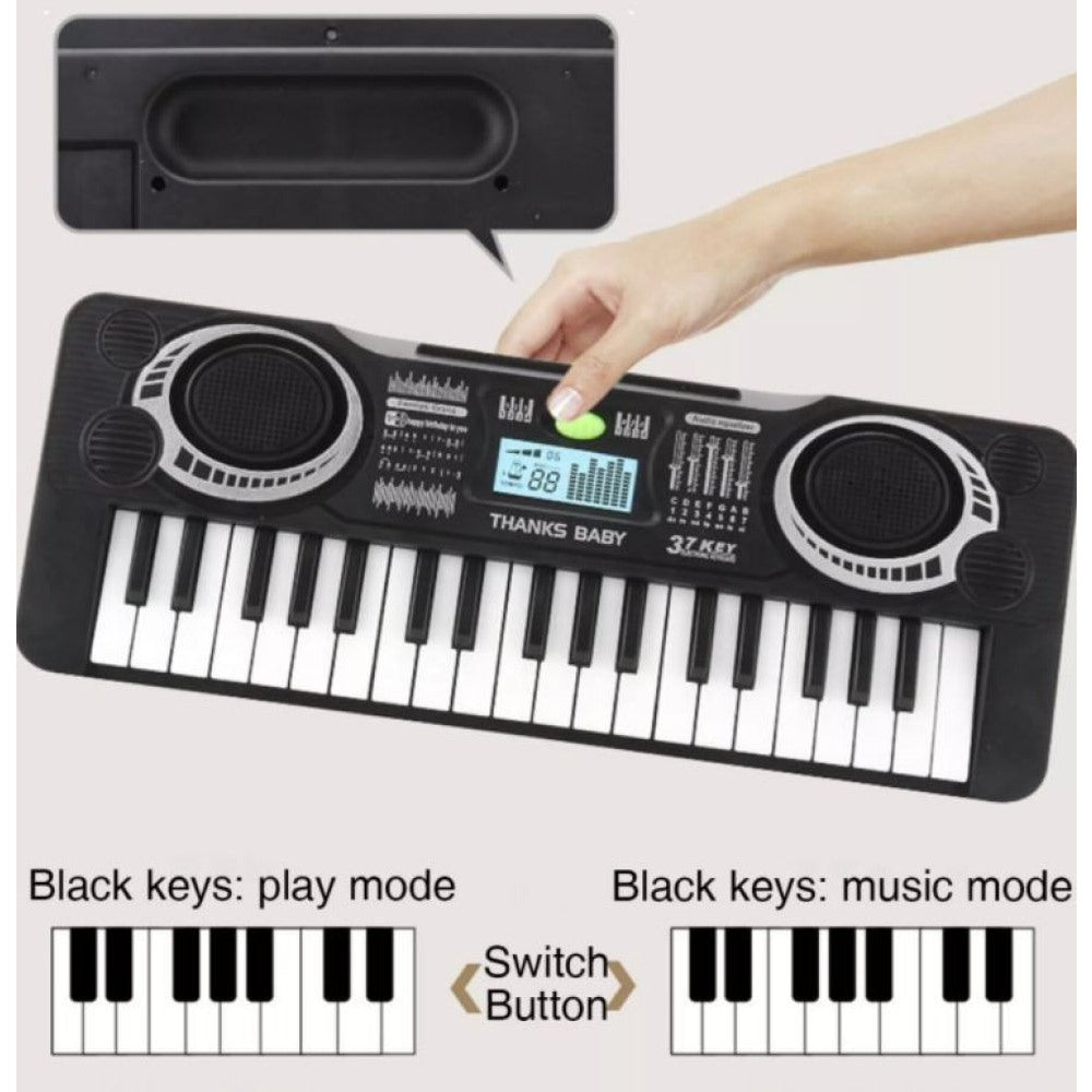 Synthétiseur électrique pour enfants au design contemporain avec 37 touches – Livraison gratuite