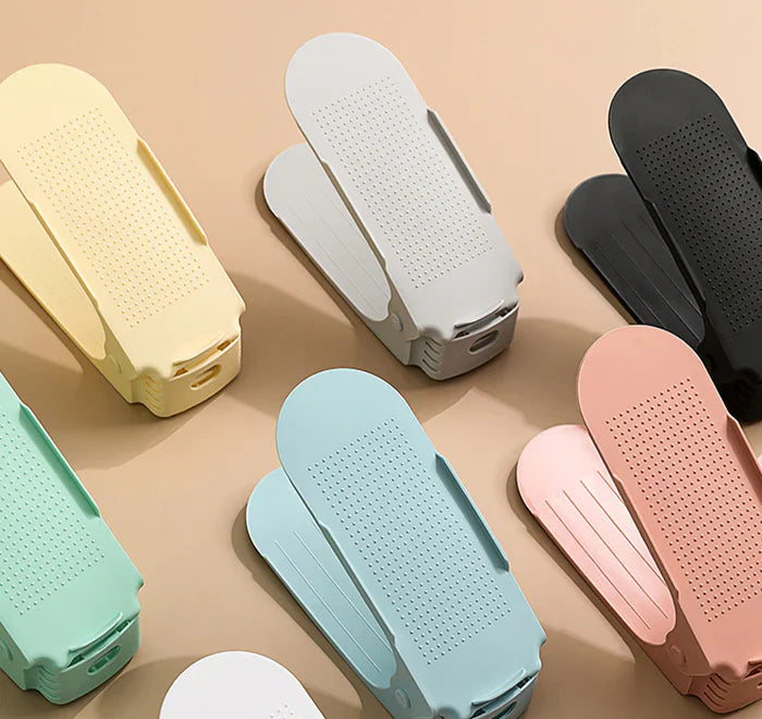 Organisateurs de chaussures : lot de 6 pour un rangement parfait !