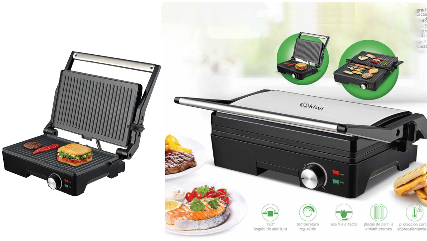 Grille électrique double 1600W avec livraison gratuite