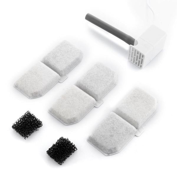 Fontaine à Eau Silencieuse pour Animaux avec Débit Ajustable