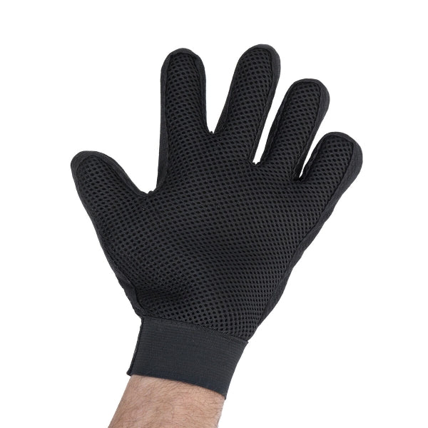 Gant de Brossage et Massage 2-en-1 pour Animaux en Silicone