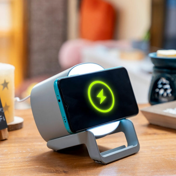 Haut-Parleur Bluetooth Multifonction avec Lampe LED intégrée