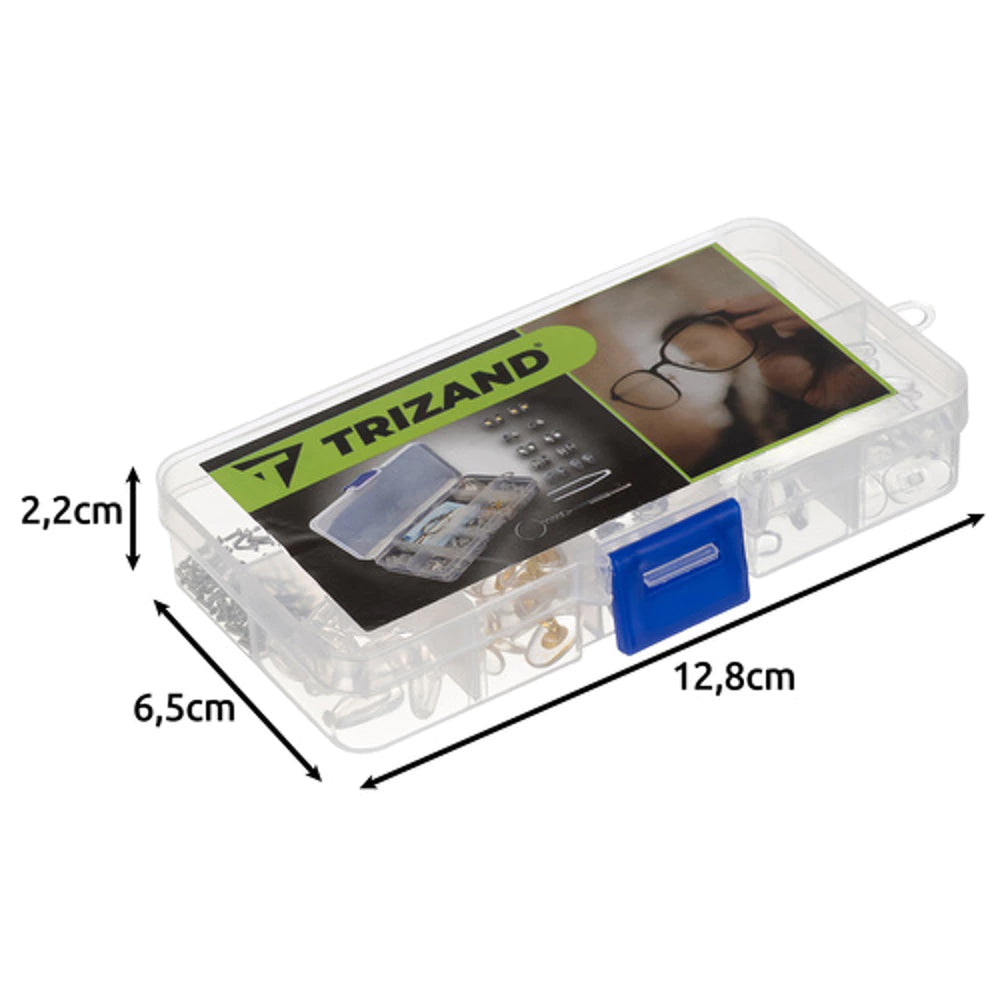 Kit de Réparation de Lunettes 126 Pièces - Pratique et Essentiel