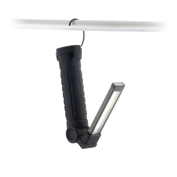 Lampe de Poche LED Rechargeable Magnétique avec 5 Socles Éclairants