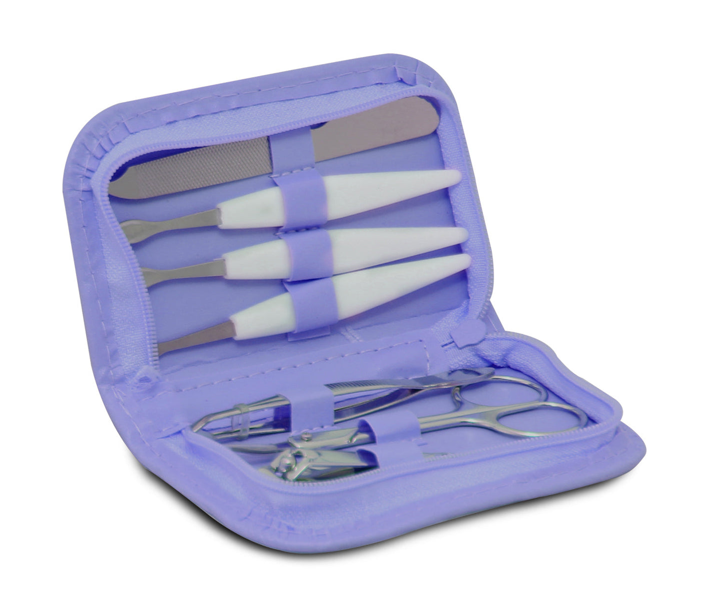 Set de Manucure 7 Pièces avec 10 Masques en Tissu Lavables