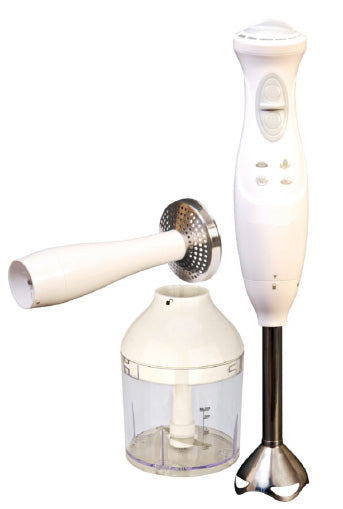 Mixeur Multifonction 350W avec Presse-Purée et Variateur de Vitesse