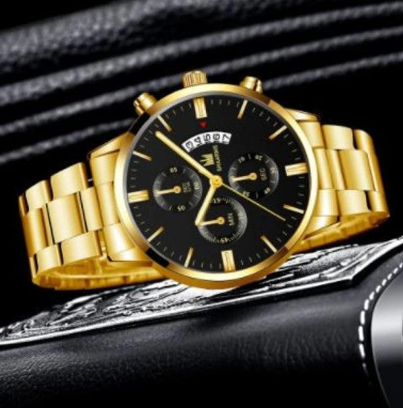 Montre à Quartz Michael Gold - Élégance intemporelle pour tous les poignets