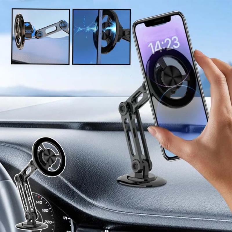 Support Téléphone Magnétique pour Voiture - Conduite Sécure et Connectée