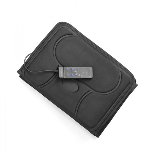 Tapis de massage électrique à 10 moteurs avec télécommande