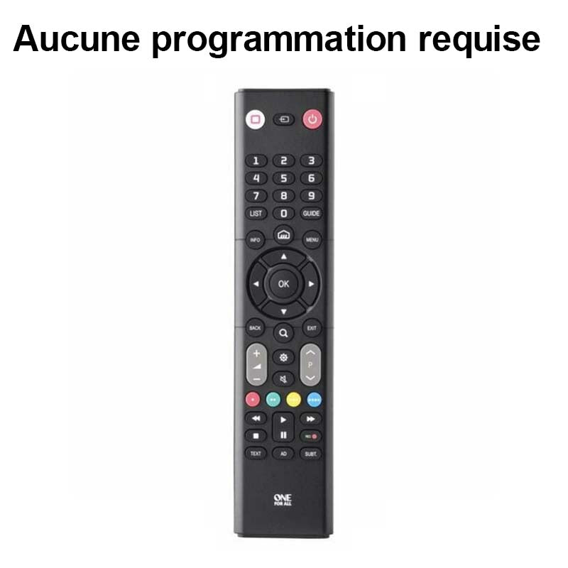 Télécommande universelle 5 en 1 pour TV modernes – Contrôle simplifié !