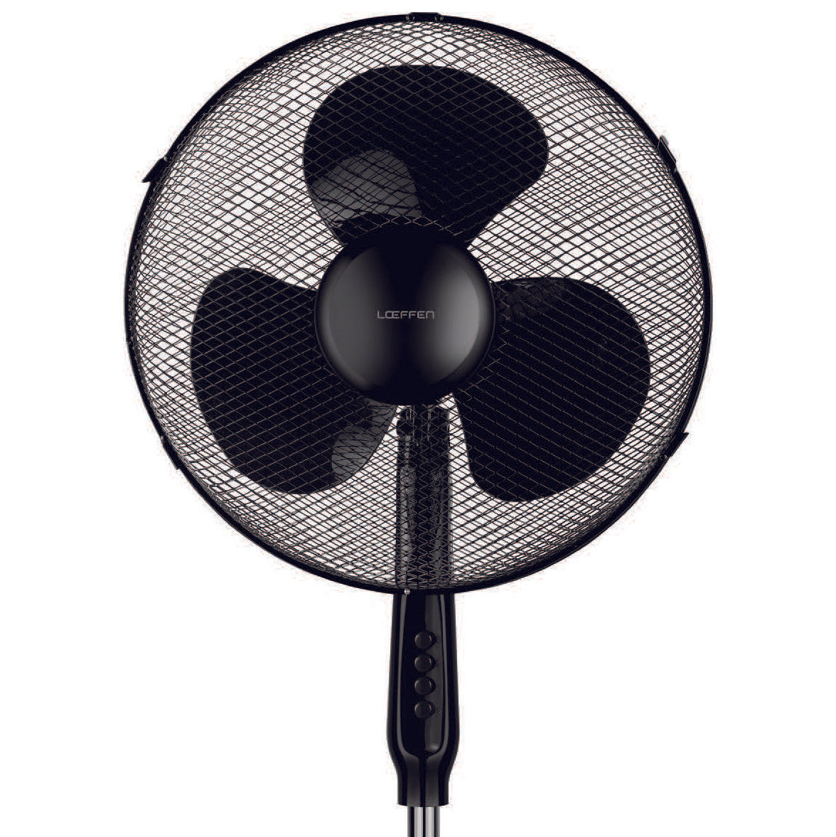 Ventilateur sur pied 50W avec minuterie et mode pivotant
