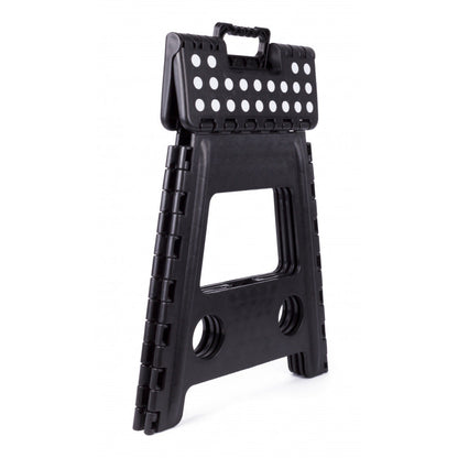 Tabouret Pliant Noir et Blanc - Charge 120 kg