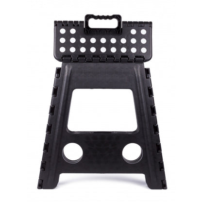 Tabouret Pliant Noir et Blanc - Charge 120 kg