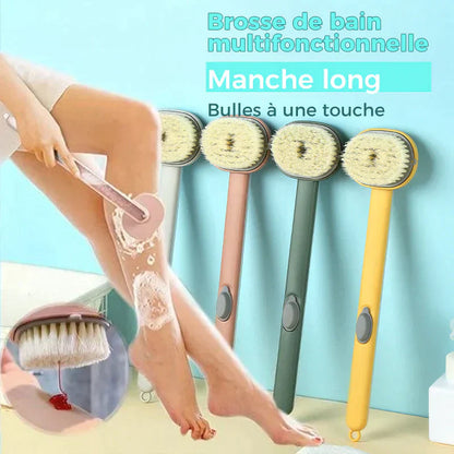 Brosse de massage et bain à manche long – Votre allié bien-être sous la douche!