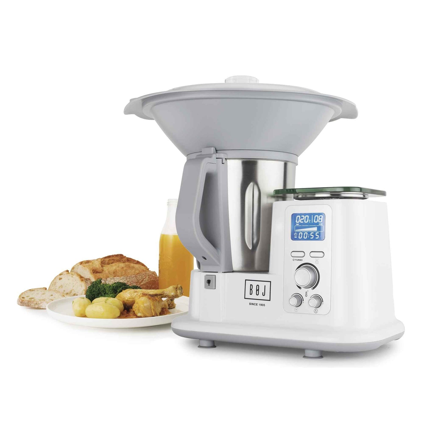 Robot de cuisine multifonction BOJ avec 15 programmes et 12 vitesses