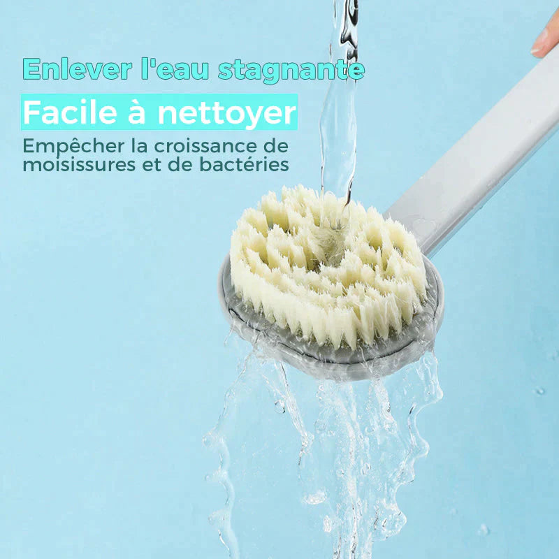 Brosse de massage et bain à manche long – Votre allié bien-être sous la douche!