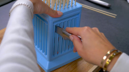 Outil de Découpe Innovant pour Brochettes Parfaites