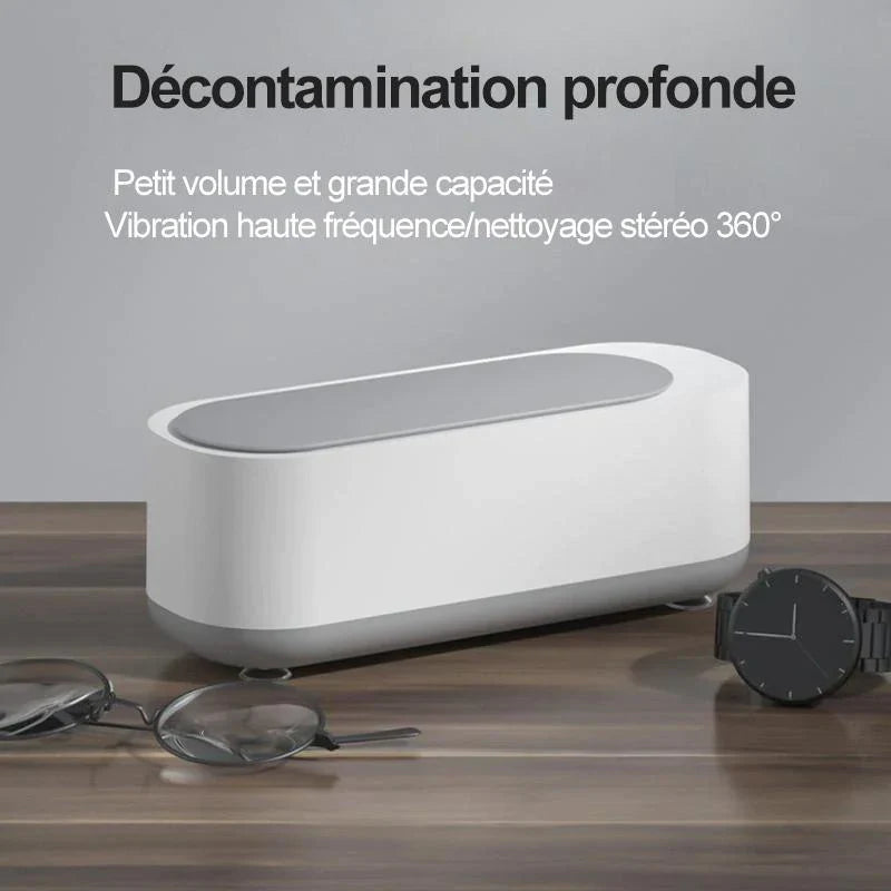 Mini Nettoyeur à Ultrasons : Redonnez Éclat à Vos Objets Précieux