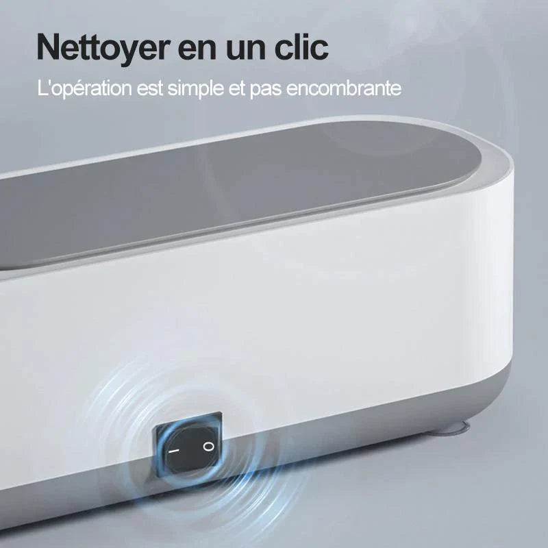 Mini Nettoyeur à Ultrasons : Redonnez Éclat à Vos Objets Précieux