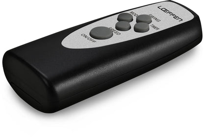 Ventilateur colonne noir avec télécommande 50W - Livraison offerte